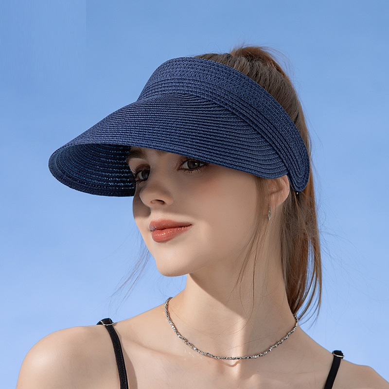 Bucket Hat Straw - Kadın UPF50 Geniş Kenarlı güneş şapkası