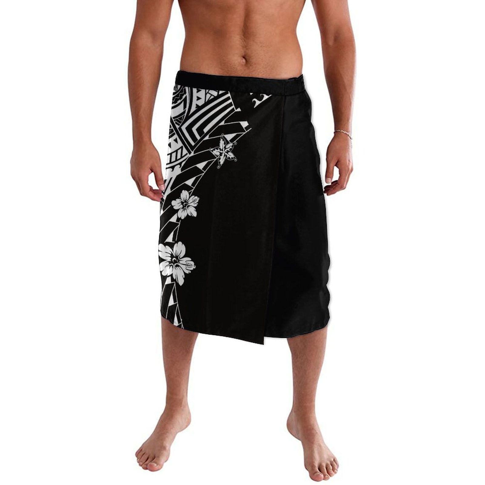 Sarong Men Wrap - Vergisiz Yazlık Geleneksel Kabile Polinezya Tarzı