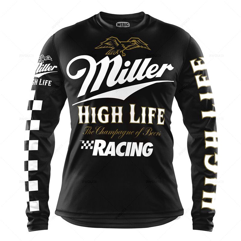 Shirt Camp Collar - 2023 motosiklet dağ bisikleti Jersey MTB
