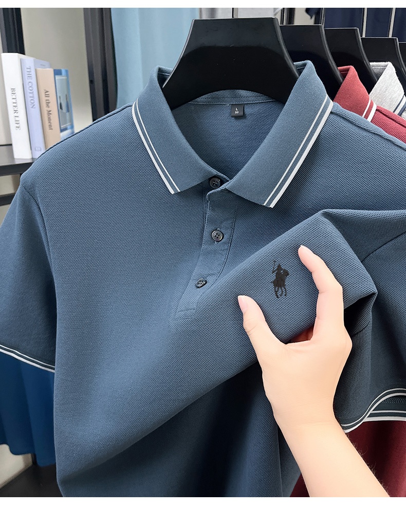 Yazlık Çizgili Yaka Polo Tişör - Polo Shirt Pique incelemesi ve fiyatı
