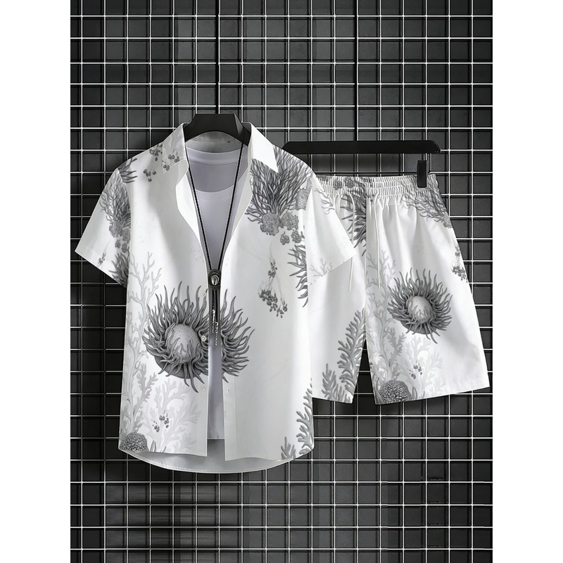 Erkek Çiçekli Hawaii Gömlek ve - Resort Shirt Floral incelemesi ve fiyatı