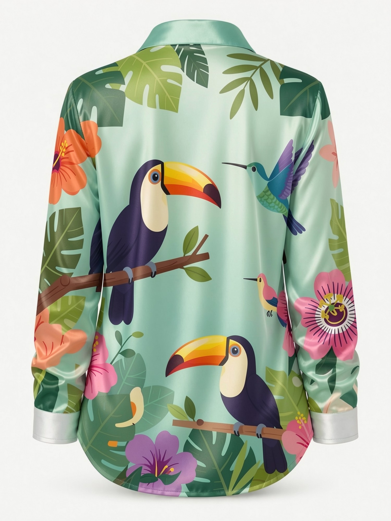 Kadınlar için Nane Yeşili Tuka - Resort Shirt Floral incelemesi ve fiyatı