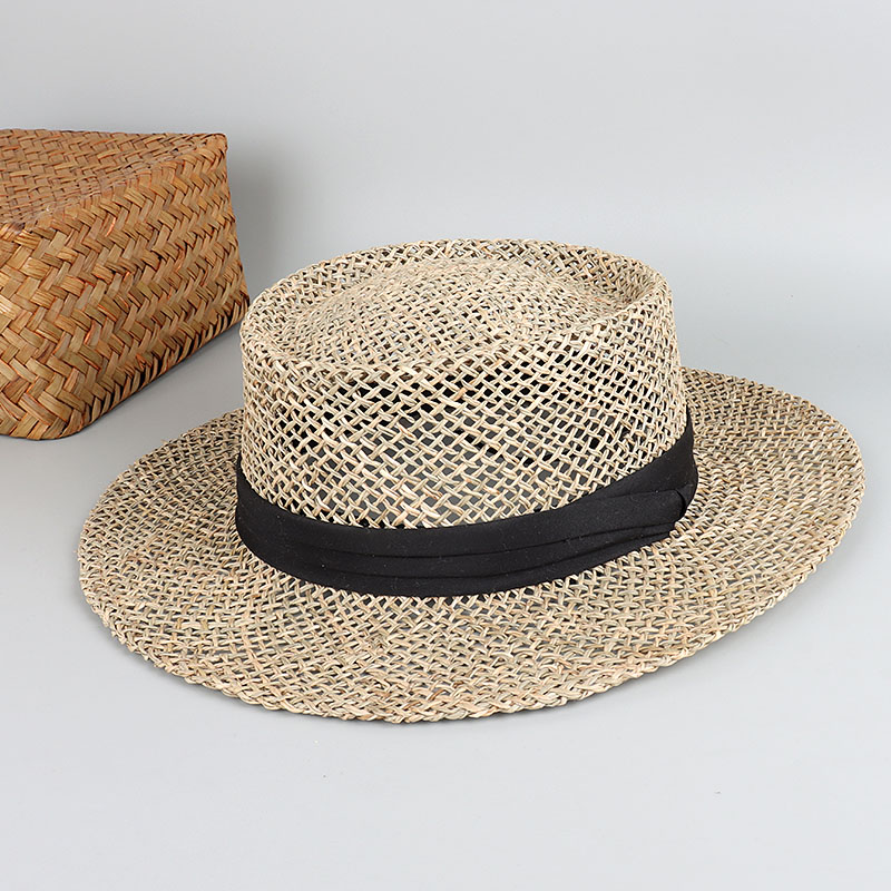 100% Doğal Çimler Panama Plaj  - Bucket Hat Straw incelemesi ve fiyatı