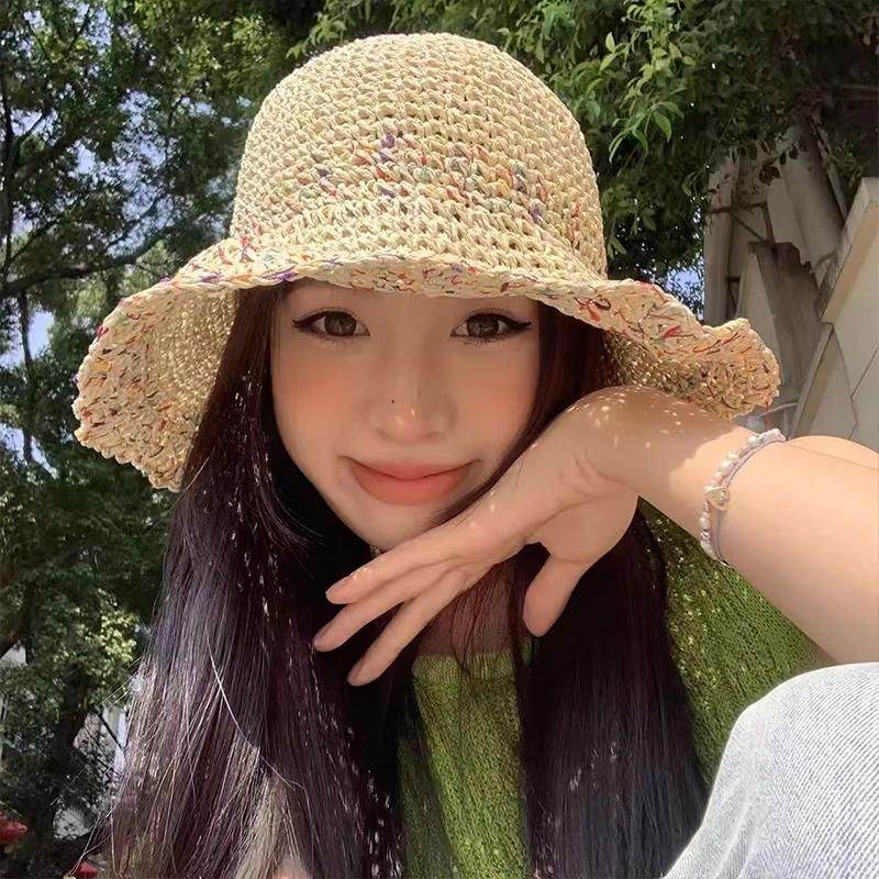 Kadınlar İçin El Dokuması Gökk - Bucket Hat Straw incelemesi ve fiyatı