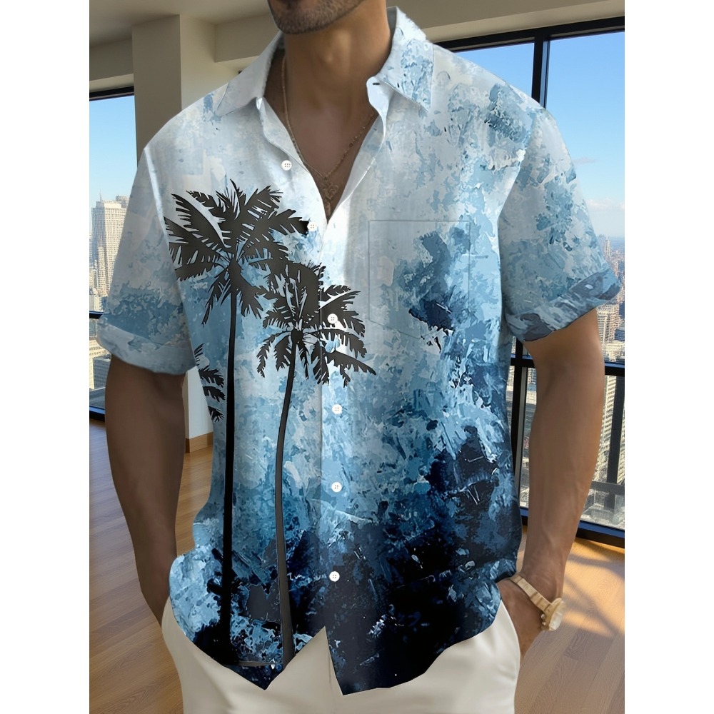 Minimal Mürekkep Dokulu Yaka D - Resort Shirt Floral incelemesi ve fiyatı