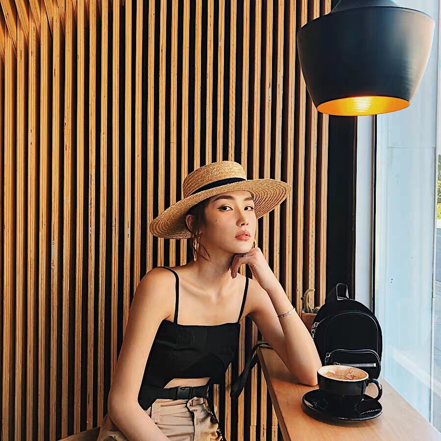 Boater Hasır Şapka Fransız zar - Bucket Hat Straw incelemesi ve fiyatı