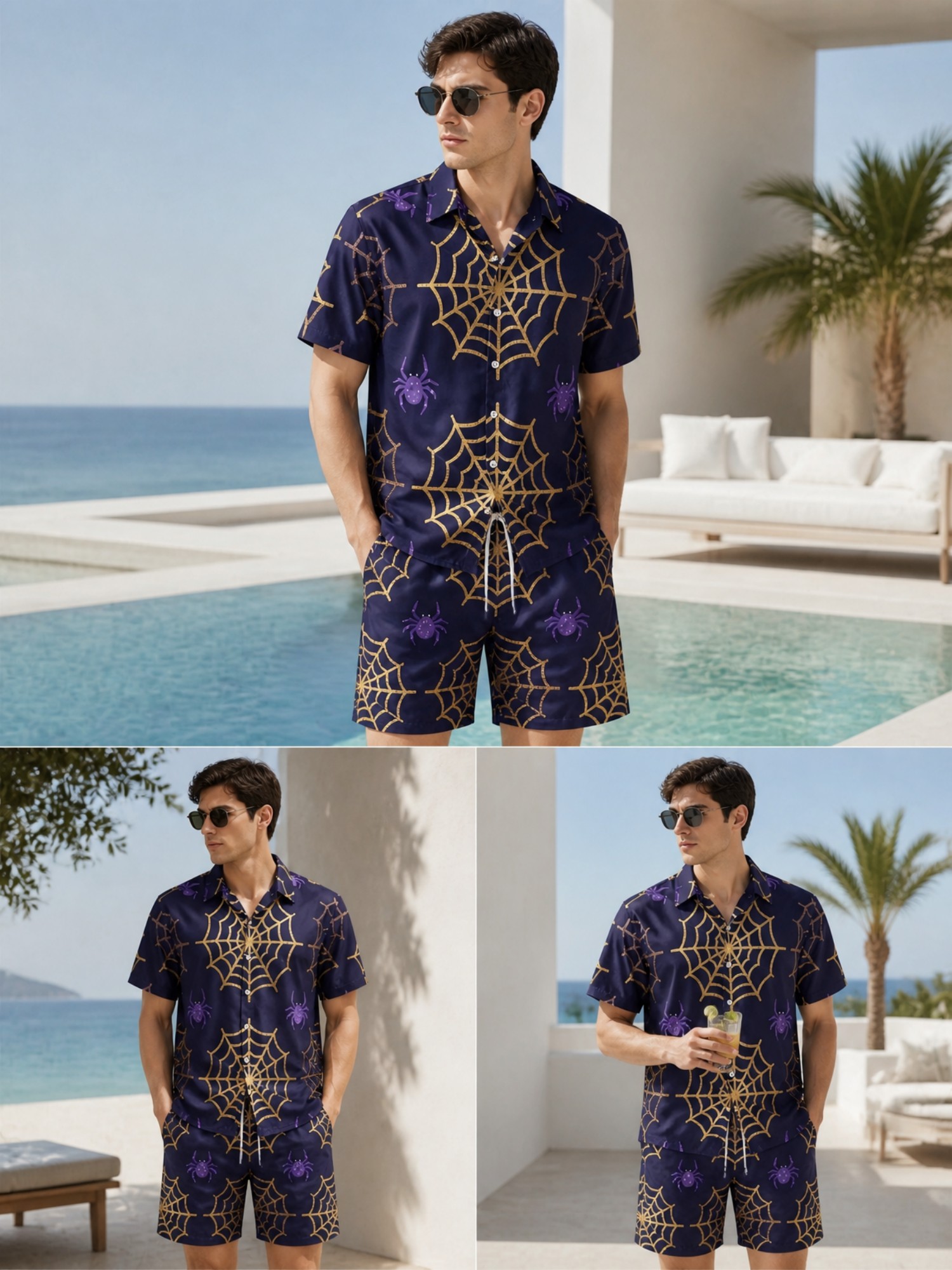 Erkek Yazlık Kısa Kollu Polo G - Resort Shirt Floral incelemesi ve fiyatı